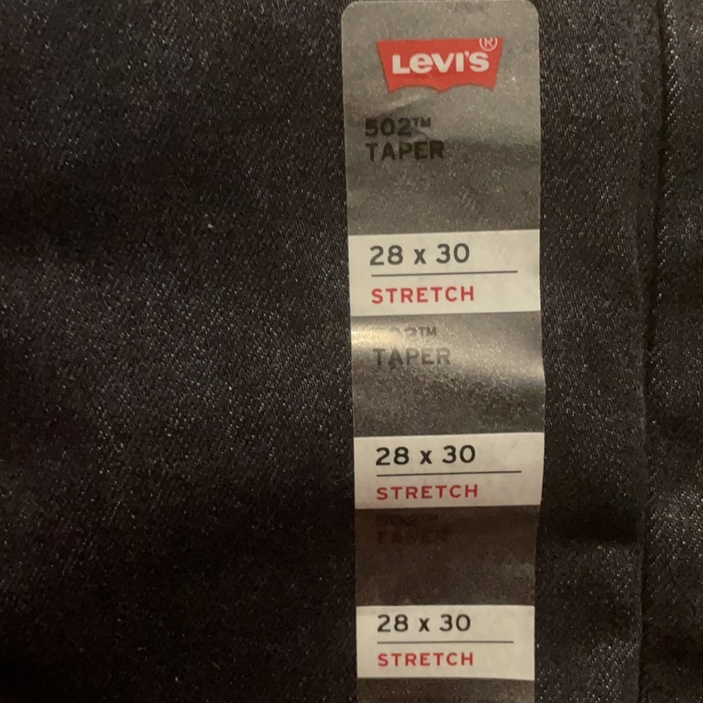 NWT 💙🖤Levi’s 502 Taper Jeans🖤💙 - Picture 7 of 7